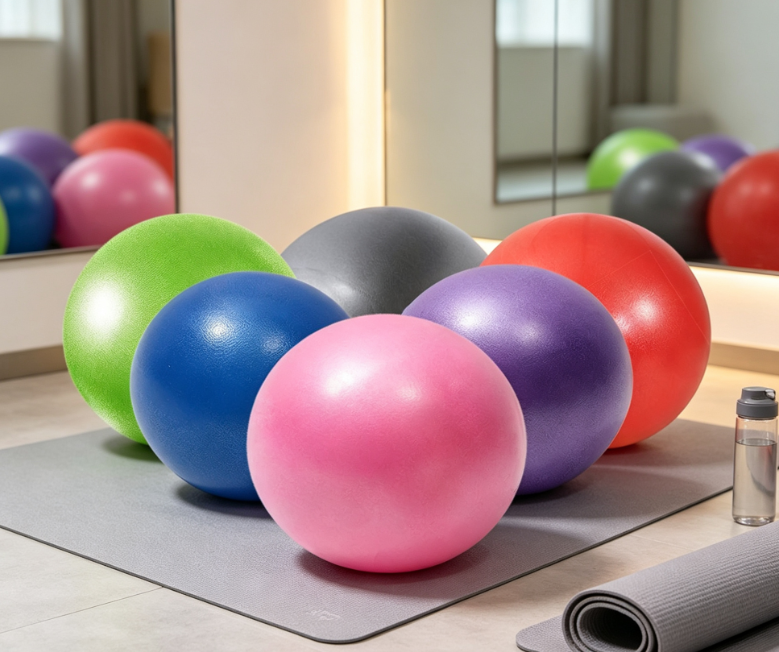 Mini Yoga & Pilates Ball Set for Home Fitness & Therapy - Image 2