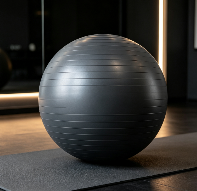 Burst-Resistant Yoga Ball for Fitness, Therapy, and Office Chair Use