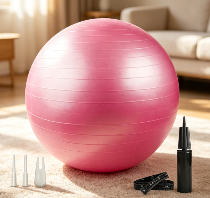 Mini Burst-Resistant Pilates Ball for Core and Yoga Training - Image 2