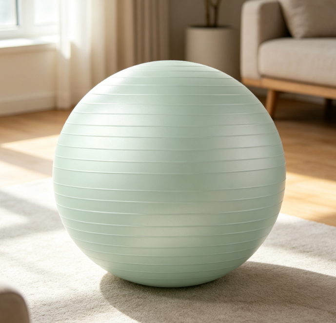 Yoga Ball, Pilates Ball, and Massage Ball Training Set