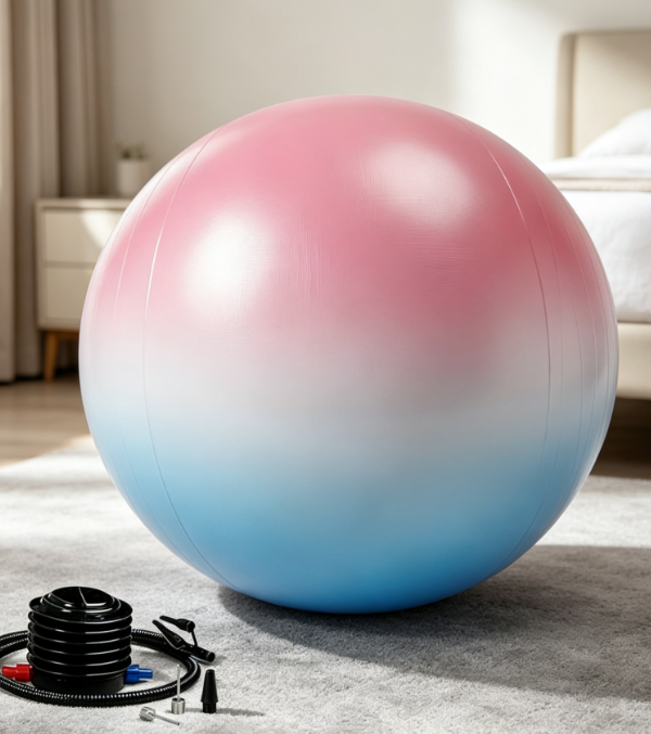 Thickened, Non-Slip Pilates Ball for Therapy and Core Training