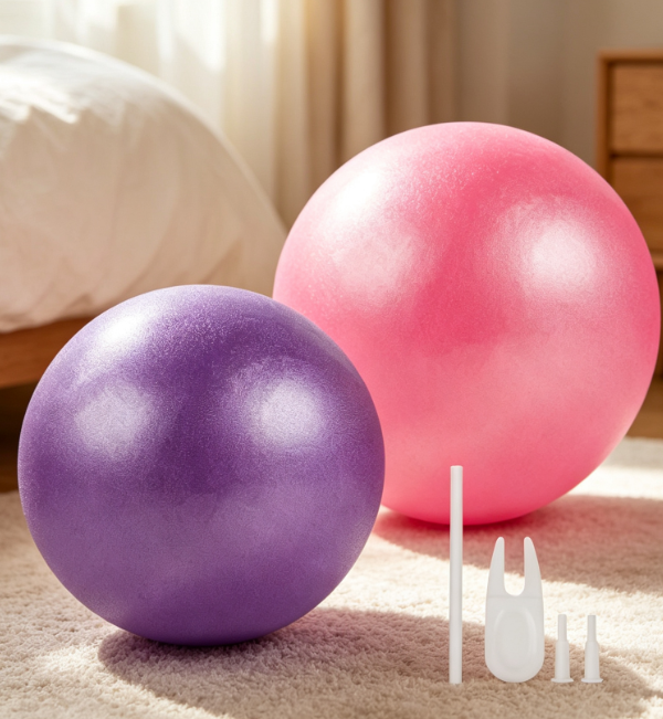 Pilates Ball with Pump for Balance and Core Training