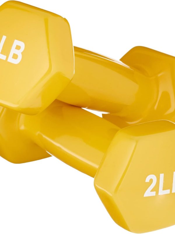 Vinyl-Coated Dumbbell, Strength Training