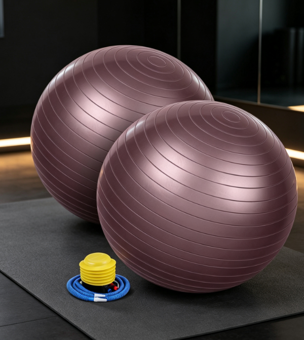 Thickened, Burst-Resistant Yoga Ball for Fitness, Prenatal, and Balance Training