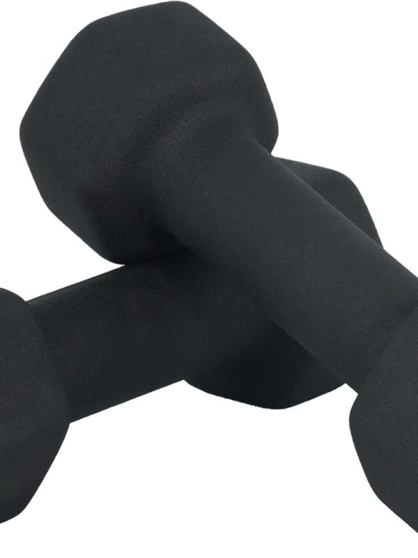 Neoprene-Coated Dumbbell, Various Colors Available