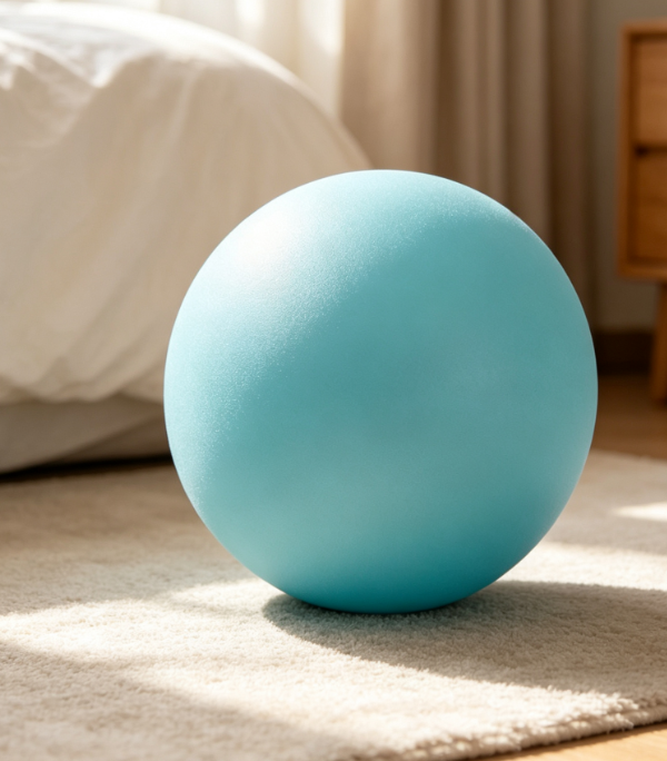 Non-Slip, Burst-Resistant Pilates Ball for Core, Therapy, and Yoga